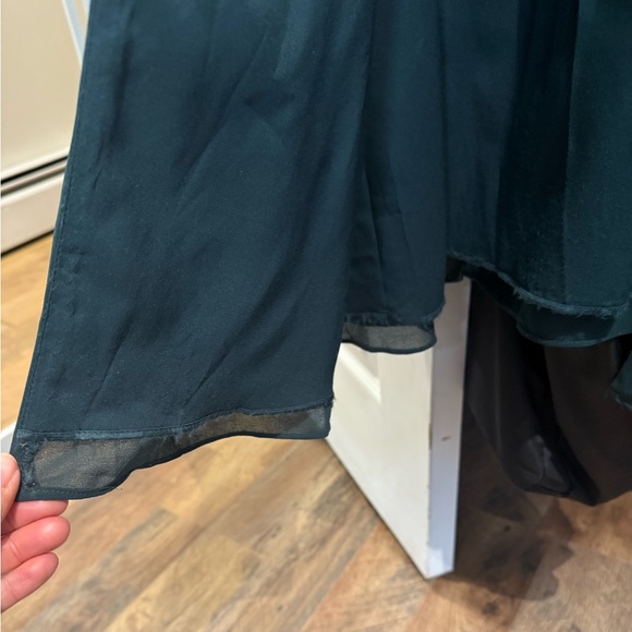 Lulus I’m All Yours Emerald Green Ruffled Maxi Dress - Picture 4 of 6